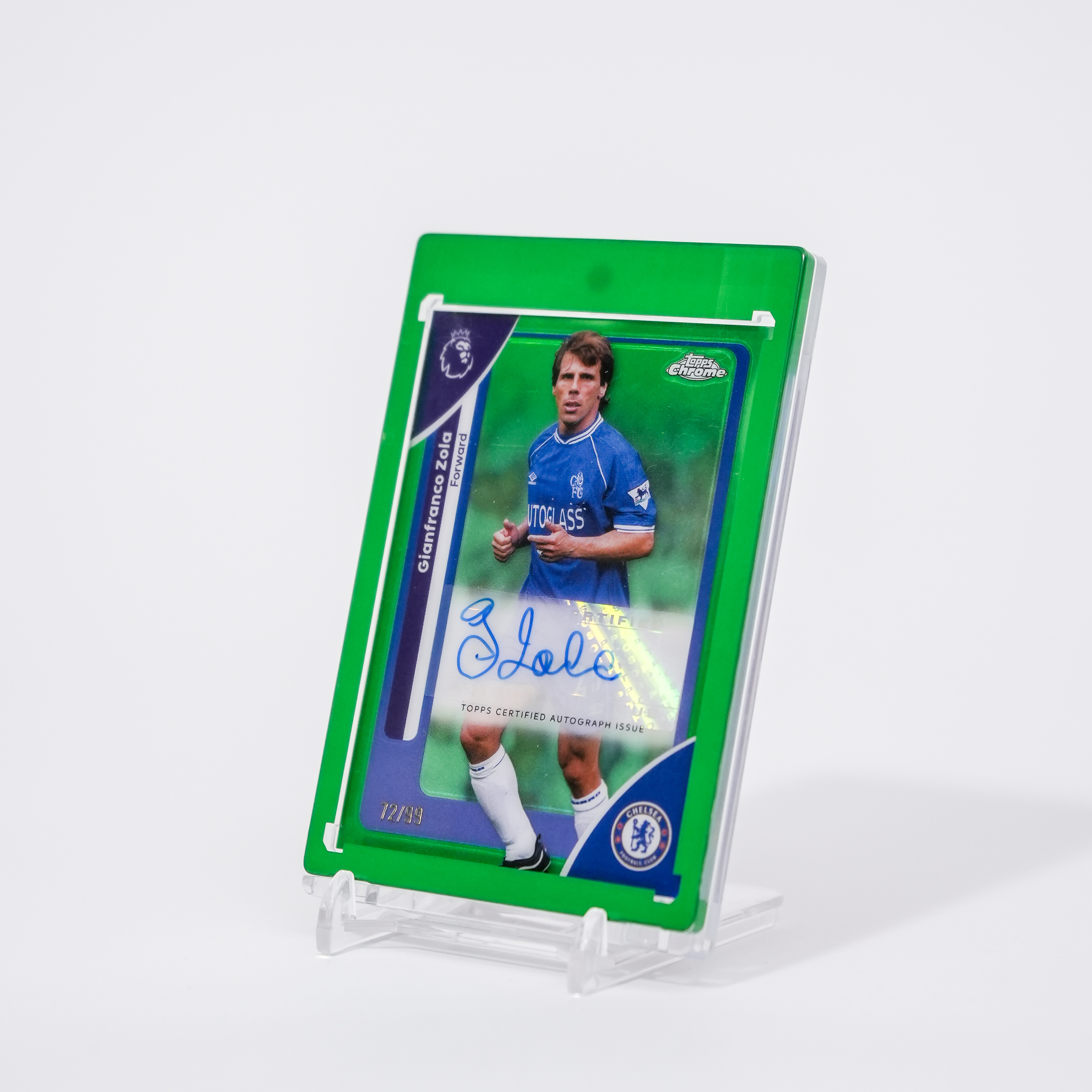 Topps Chrome EPL 25/26 - Autograph - Gianfranco Zola (Chelsea) /199