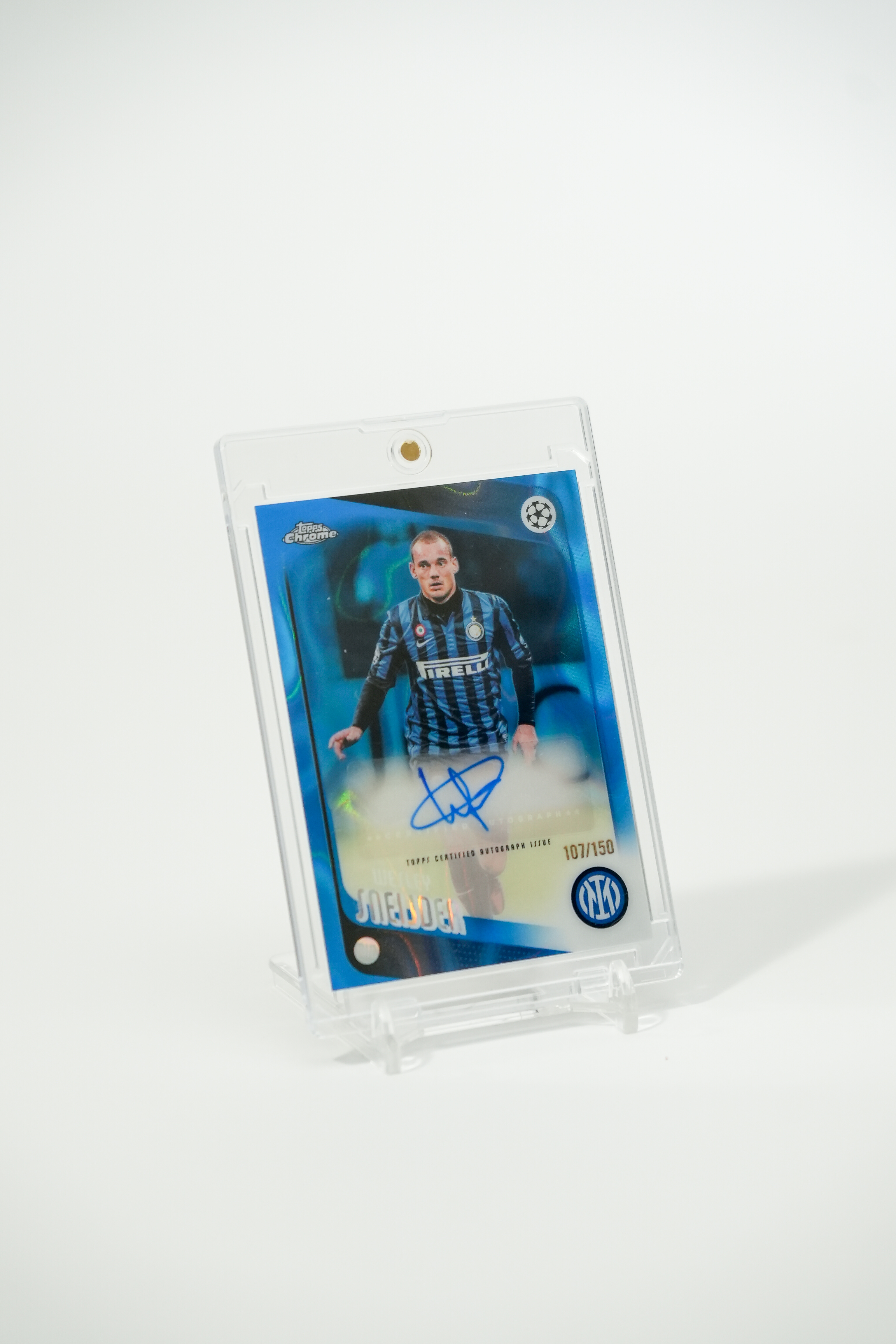Topps Chrome UCC 25/26 - Autograph /150 - Wesley Sneidjer (Inter Milan)